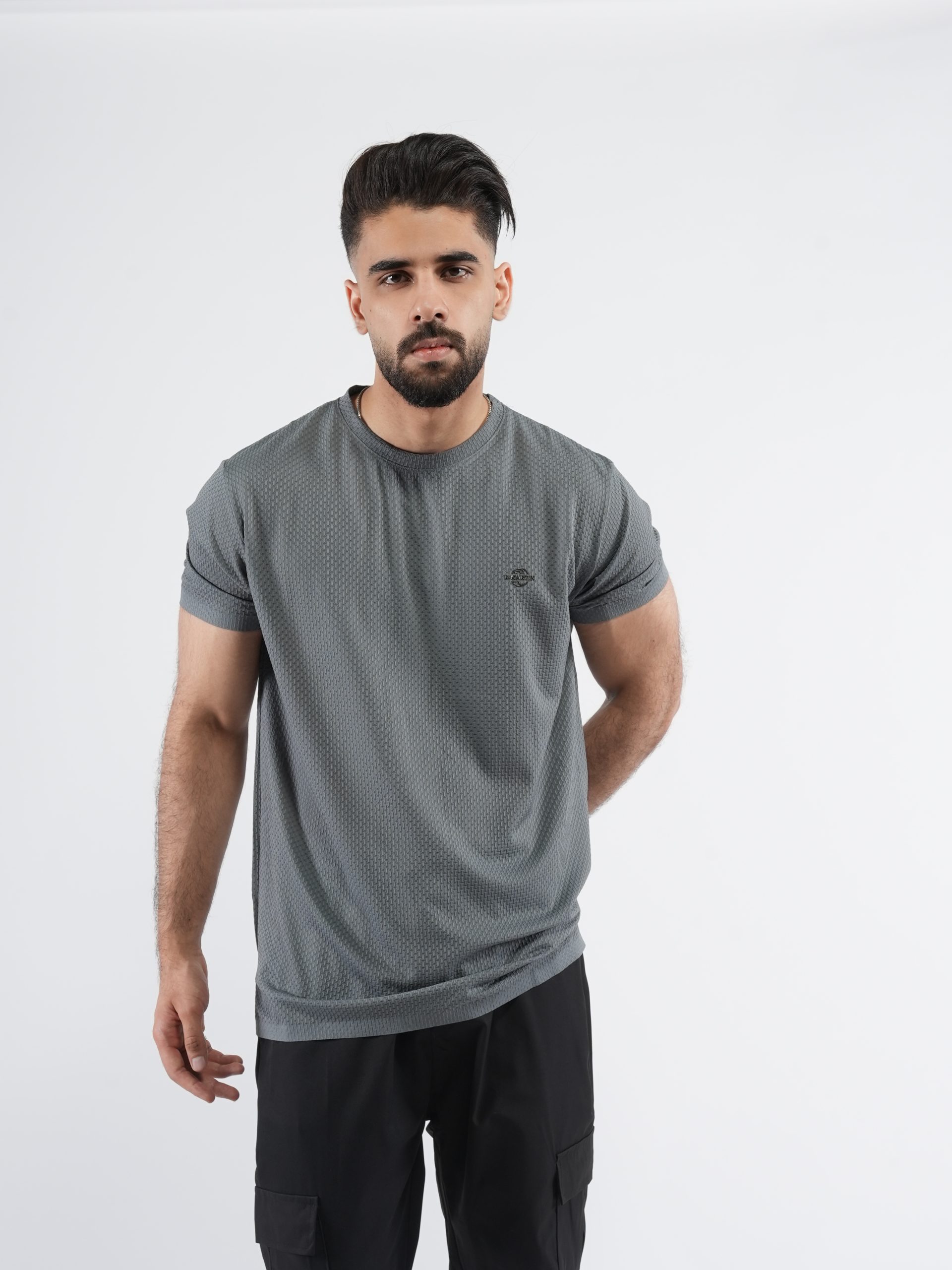 Men’s Crew Neck T-Shirt - Athletic, Stretchable Fit
